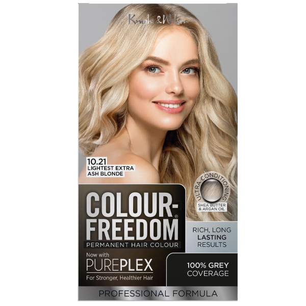 Colour-Freedom Permanent Hair Colour 10.21 Lightest Extra Ash Blonde