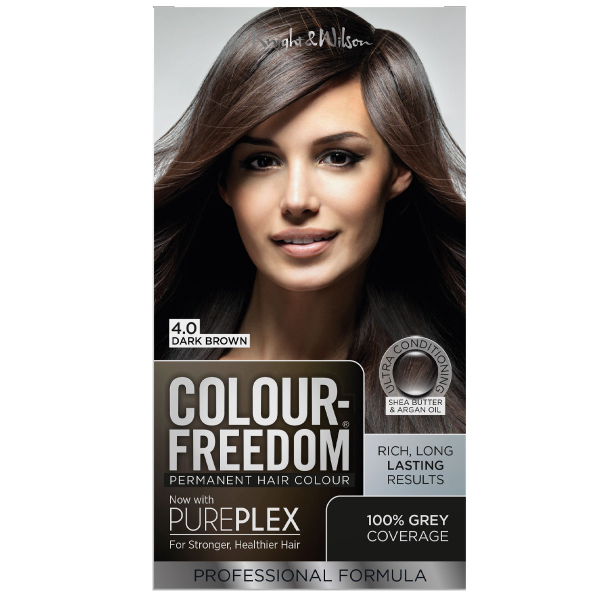 Colour-Freedom Permanent Hair Colour 4.0 Dark Brown