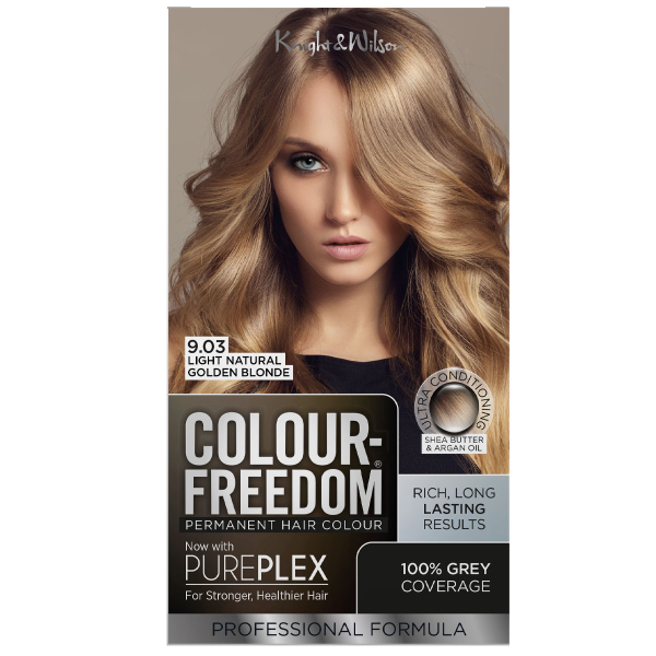 Colour-Freedom Permanent Hair Colour 9.03 Light Natural Golden Blonde